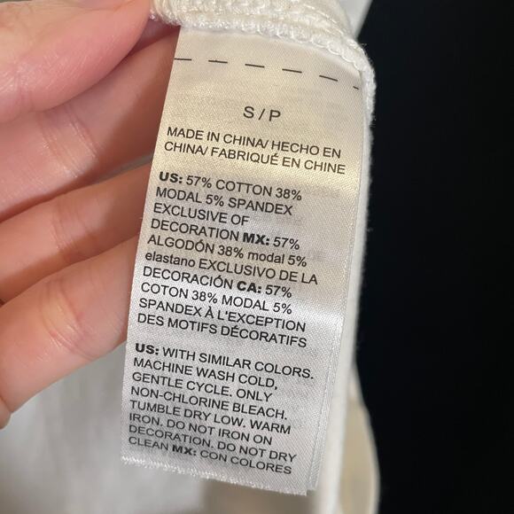 White House Black Market‎ Tee Rhinestone Bow Neckline Embellished Party S - Picture 3 of 4